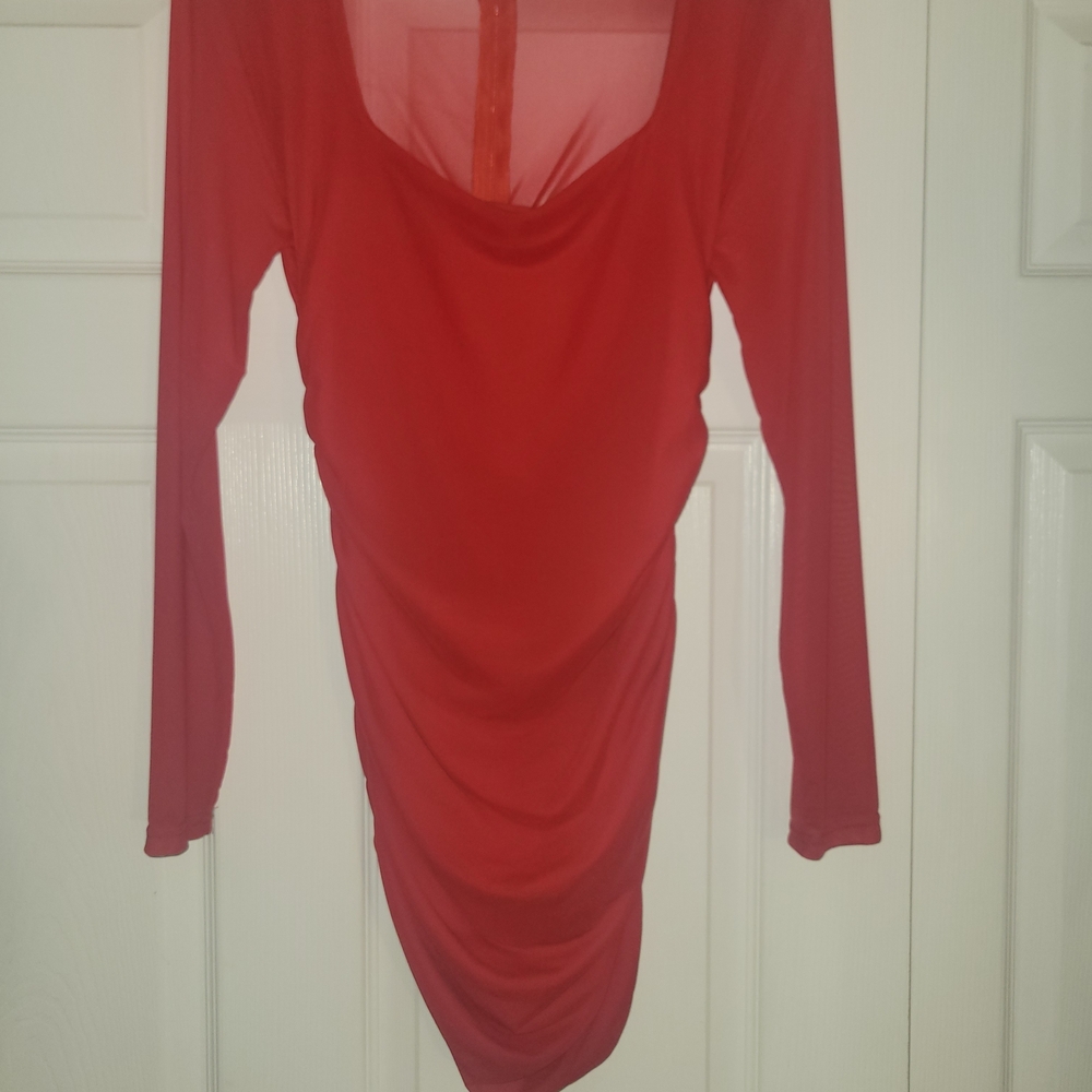 Boriflors Sexy Ruched Bodycon Dress
